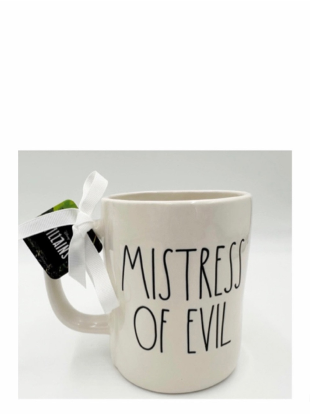 New Rae Dunn Maleficent Mistress Of Evil Double Sided Mug Disney Villains
